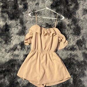 Haute Monde nude romper